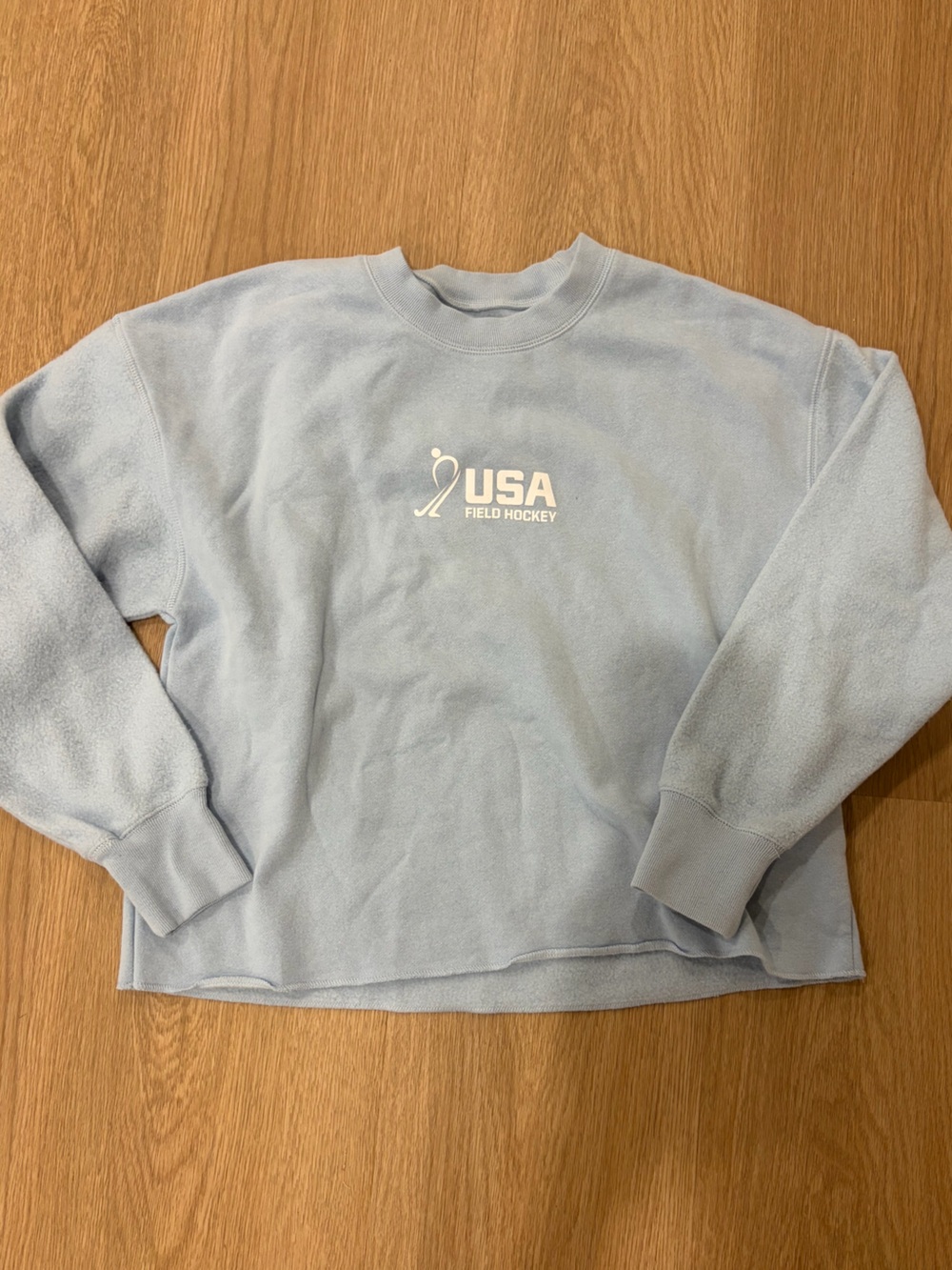 League Light Blue USA Field Hockey Crewneck Sweatshirt
